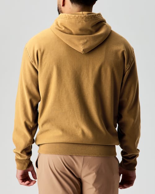 lifestyle image of PatinaTech Hoodie