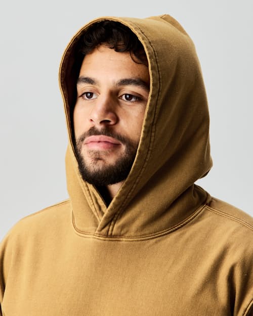 lifestyle image of PatinaTech Hoodie