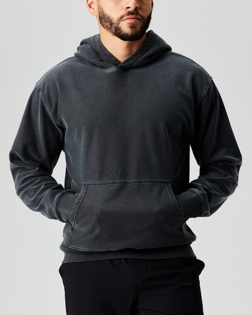 lifestyle image of PatinaTech Hoodie