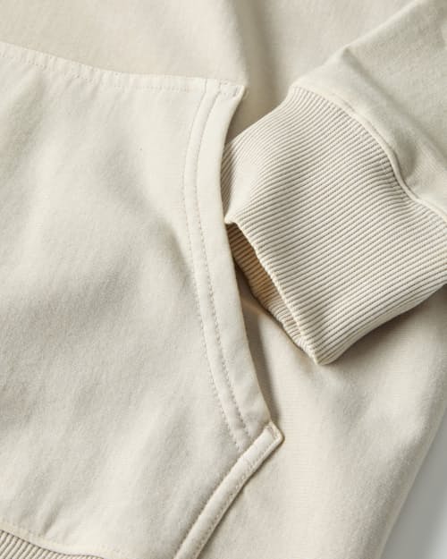 laydown detail image of PatinaTech Hoodie