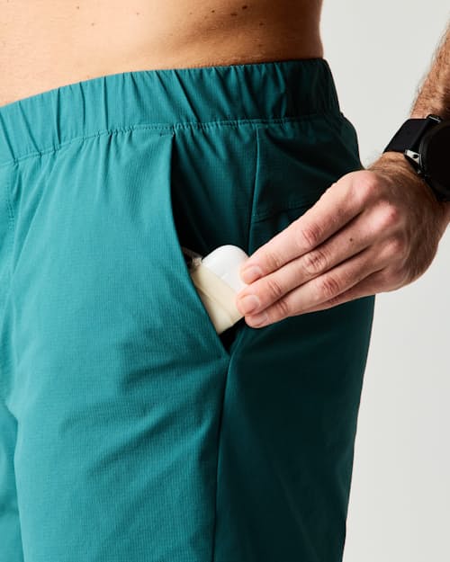 on model image of Sevens Sport Short Lined - 5"