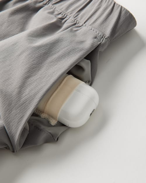 laydown detail image of Sevens Sport Short Lined - 7"-Grey