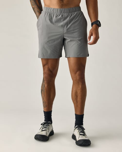 on model image of Sevens Sport Short Lined - 7"