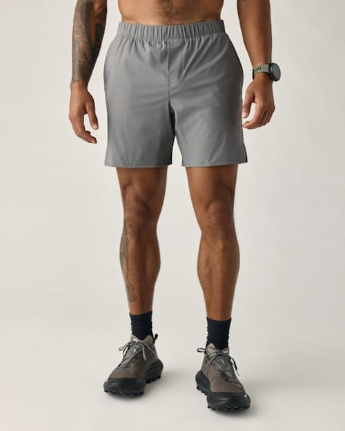 on model image of Sevens Sport Short Lined - 7"