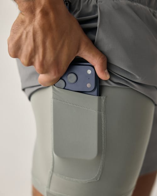 on model image of Sevens Sport Short Lined - 7"