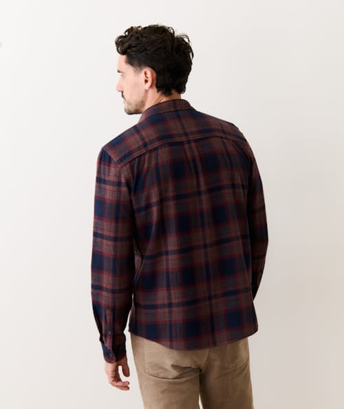 on model image of Pacifica Stretch Twill Shirt