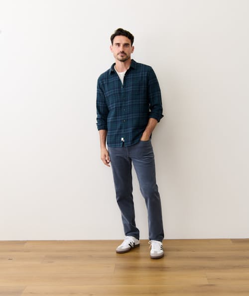 on model image of Pacifica Stretch Twill Shirt
