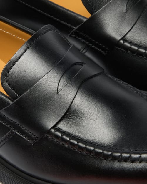 laydown detail image of Delapre Penny Loafer