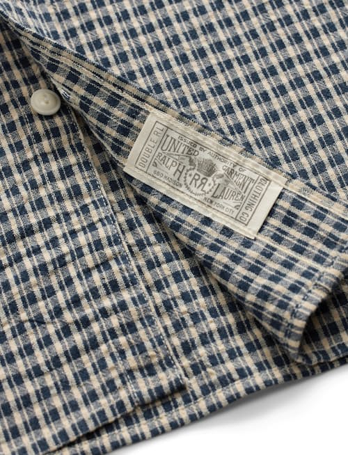 laydown detail image of Check Lee Workshirt