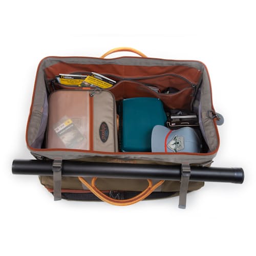 laydown image of Cimarron Wader Duffel Bag