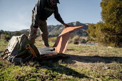 lifestyle image of Cimarron Wader Duffel Bag