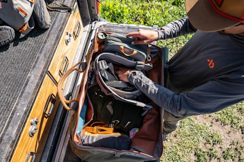 lifestyle image of Cimarron Wader Duffel Bag