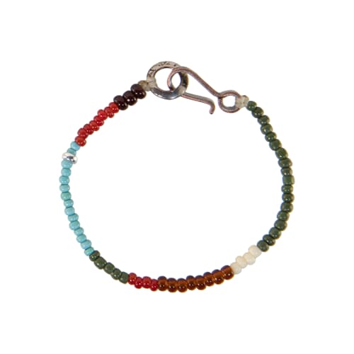 laydown image of Murano Bead Bracelet