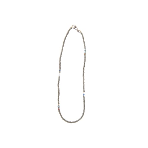 laydown image of Murano Bead Necklace