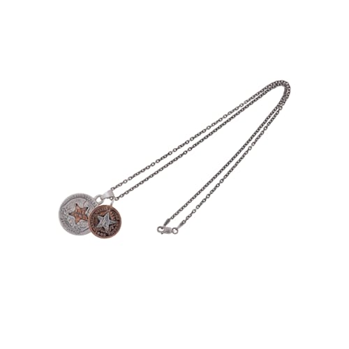 laydown image of Star Necklace - 50 cm Chain