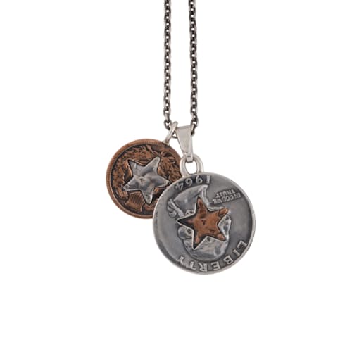 laydown detail image of Star Necklace - 50 cm Chain