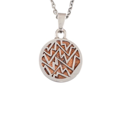 laydown detail image of Acoma Necklace - 50 cm Chain