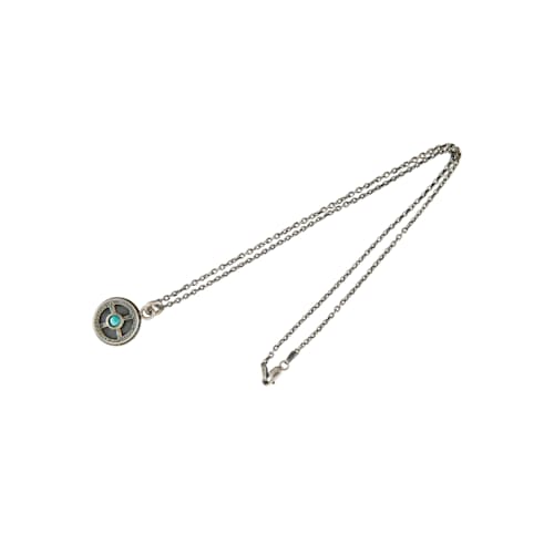 laydown image of 10c Medicine Wheel Pendant