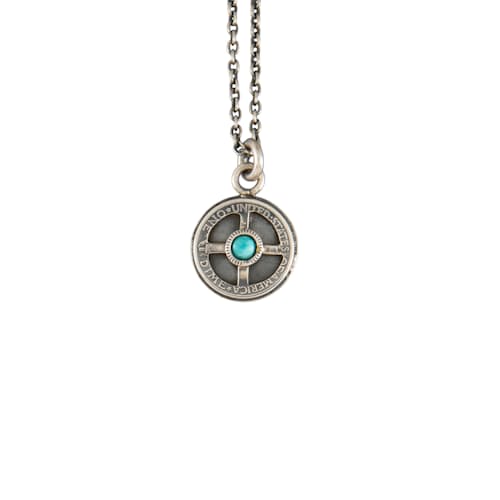 laydown detail image of 10c Medicine Wheel Pendant