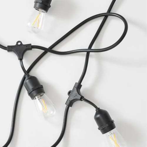lifestyle image of Ambience Pro LED Plug-In String Lights - 24 ft