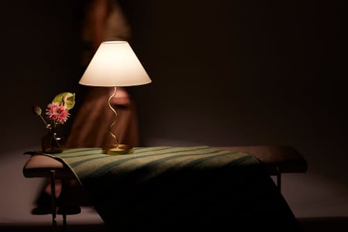 lifestyle image of Squiggle Desk Lamp
