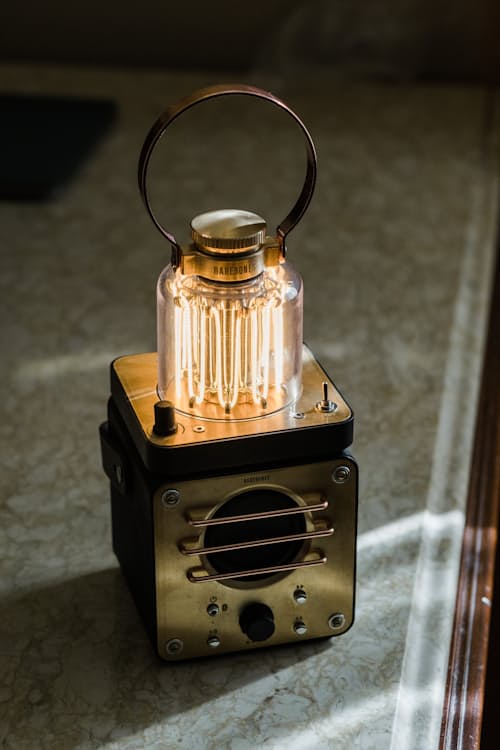 lifestyle image of Block Tower Lantern