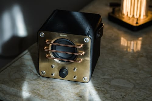 lifestyle image of Block Tower Speaker