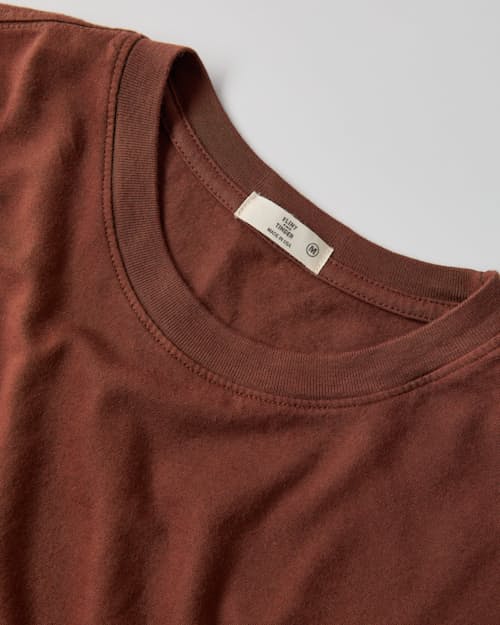 laydown detail image of The Vintage Soft Wash T-Shirt