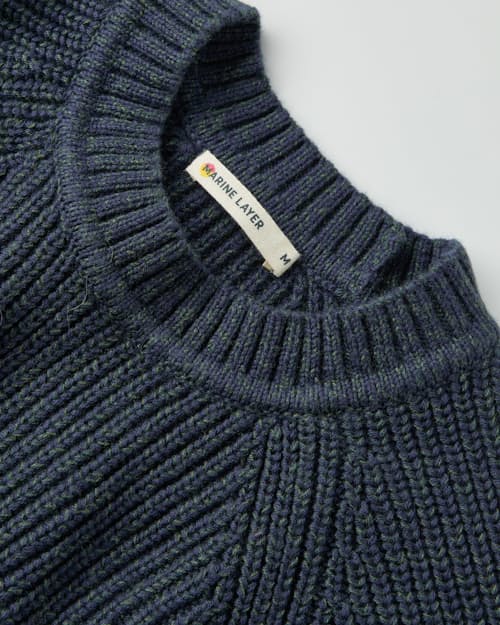 laydown detail image of Inverness Crew Sweater