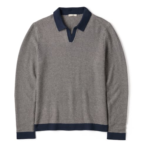 laydown image of Liam Sweater Polo