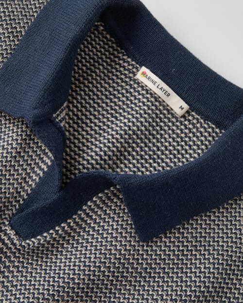 laydown detail image of Liam Sweater Polo