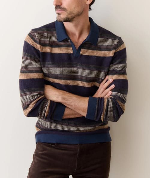 lifestyle image of Liam Sweater Polo