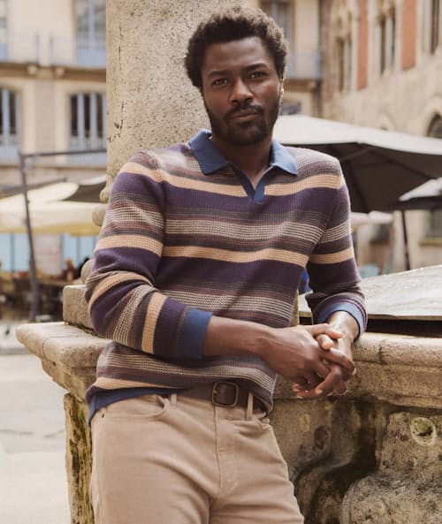 lifestyle image of Liam Sweater Polo