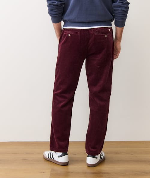 on model image of Relaxed Saturday Corduroy Pant