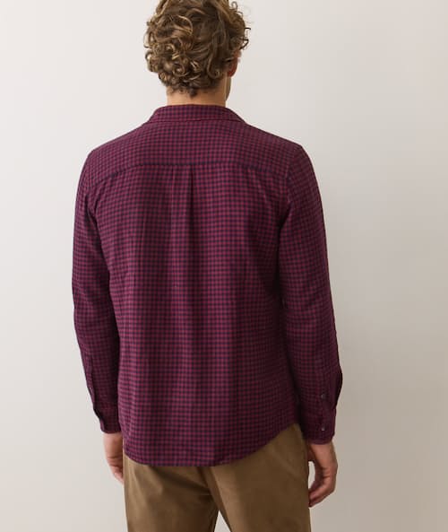 on model image of Pacifica Stretch Twill Shirt