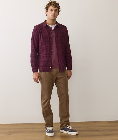 on model image of Pacifica Stretch Twill Shirt