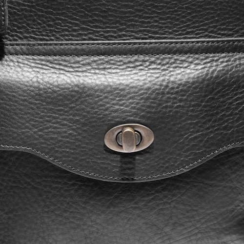 laydown detail image of Oscar Leather Backpack