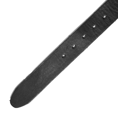 laydown detail image of Leather Buckle belt