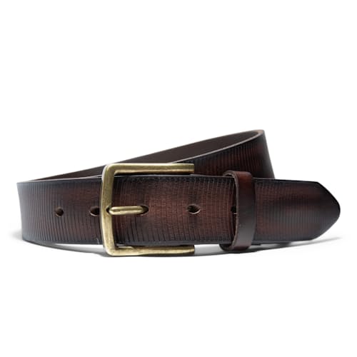 laydown image of Circle Embossed Belt