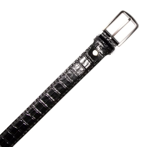 laydown detail image of Croco Belt