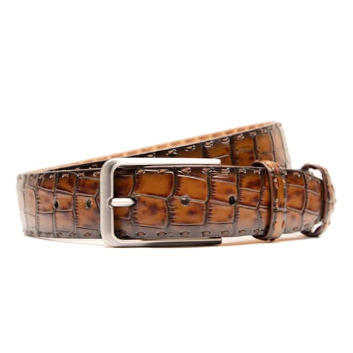 laydown image of Croco Belt