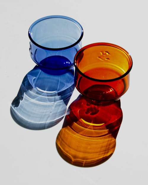 on model image of KANTINE DRINKING GLASS 2 PCS