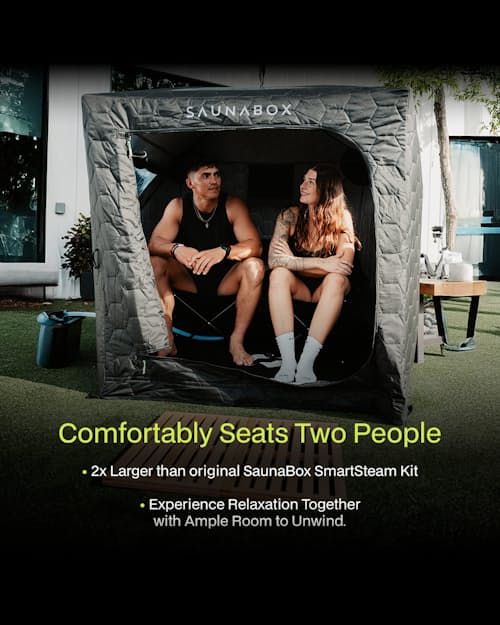 lifestyle image of Saunabox Go