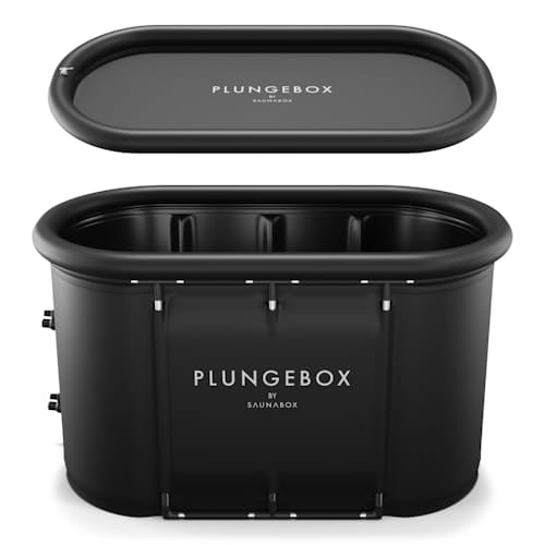 laydown image of PlungeBox XL: Lay-Flat Cold Tub