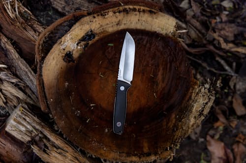 lifestyle image of Trac Fixed Blade Knife