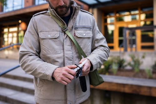 lifestyle image of Blazer Folding Knife