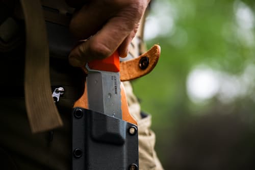 lifestyle image of Pioneer Fixed Blade Knife