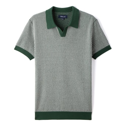 laydown image of Short Sleeve Cotton Cashmere Goleta Polo