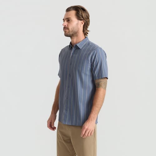 on model image of Bless Up Lightweight Stretch Shirt