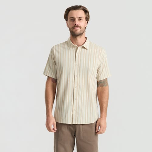 on model image of Bless Up Lightweight Stretch Shirt